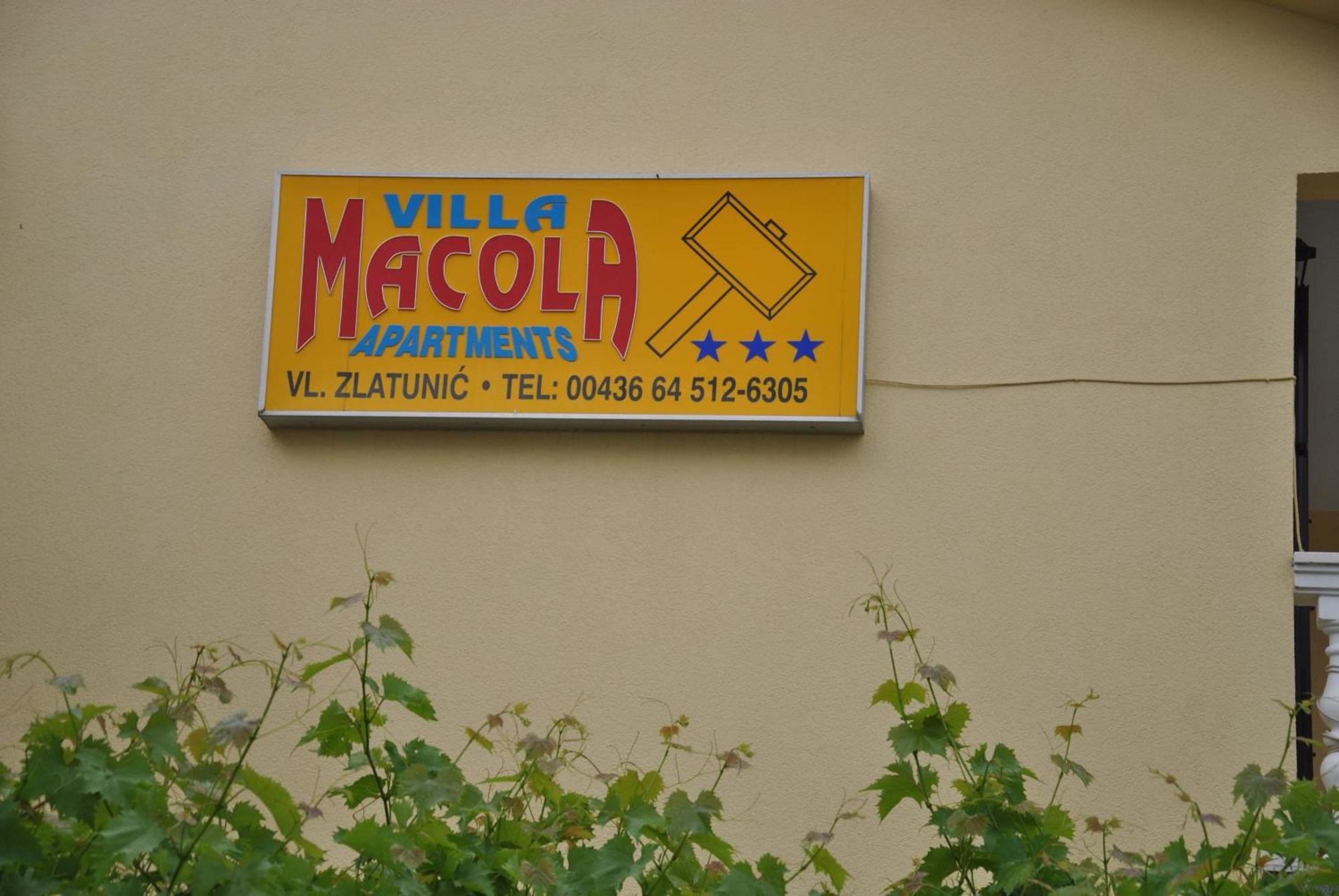 Apartments Villa Macola Trogir Exterior foto